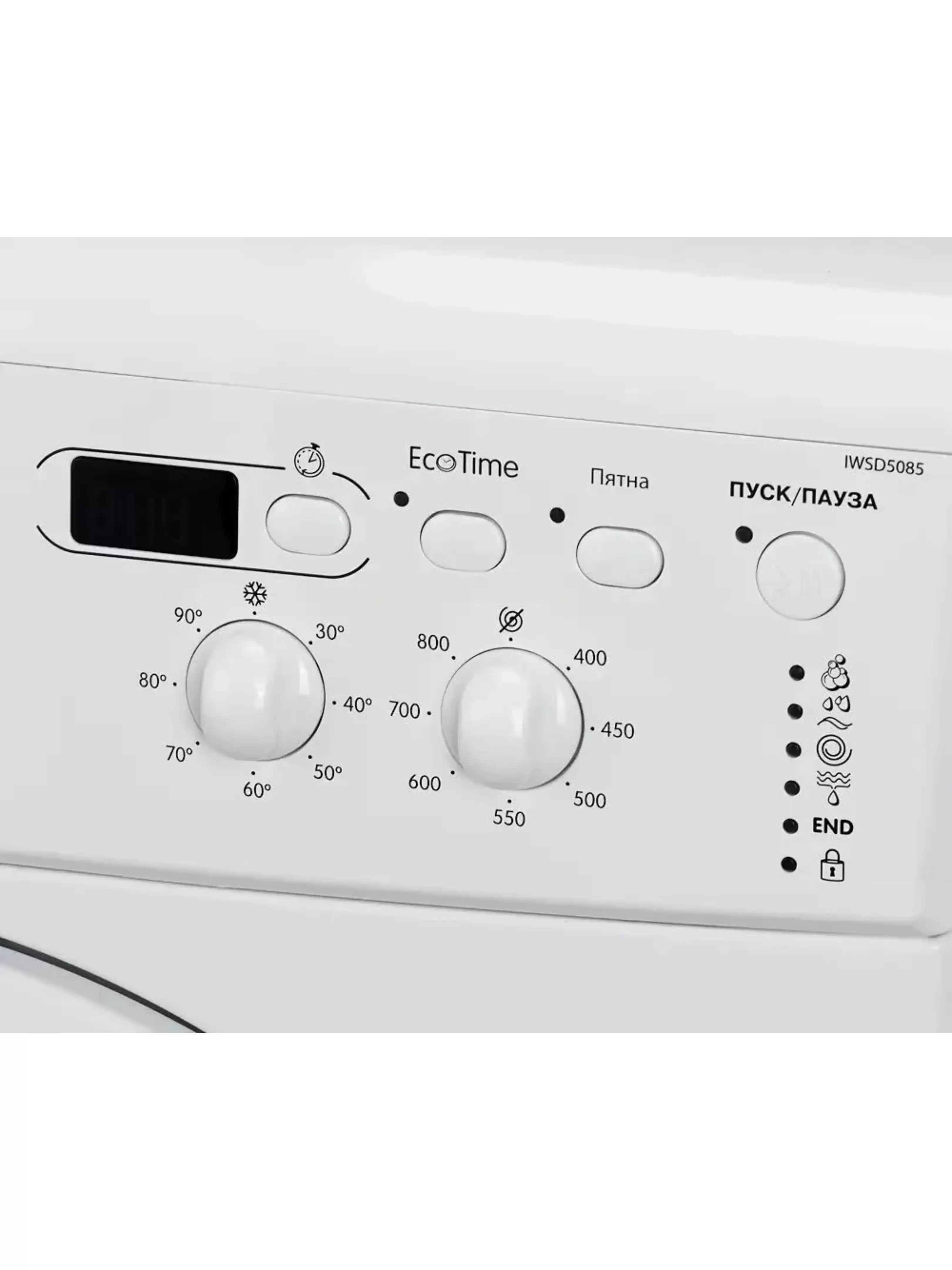 Стиральная машина Indesit IWSD 5085 (CIS) (42 см / 5кг / 800об / Eco Time / A)-4