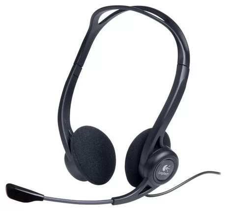 Наушники с микрофоном Logitech PC 960 Headset Stereo USB 981-000100-1