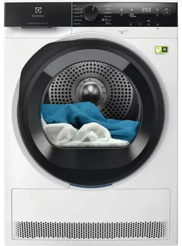 Сушильная машина с тепловым насосом Electrolux EW7D495UE (DelicateCare 700 / 63,6см / 9кг / MixCare / SensiCare / EasyClean / А+++)-0