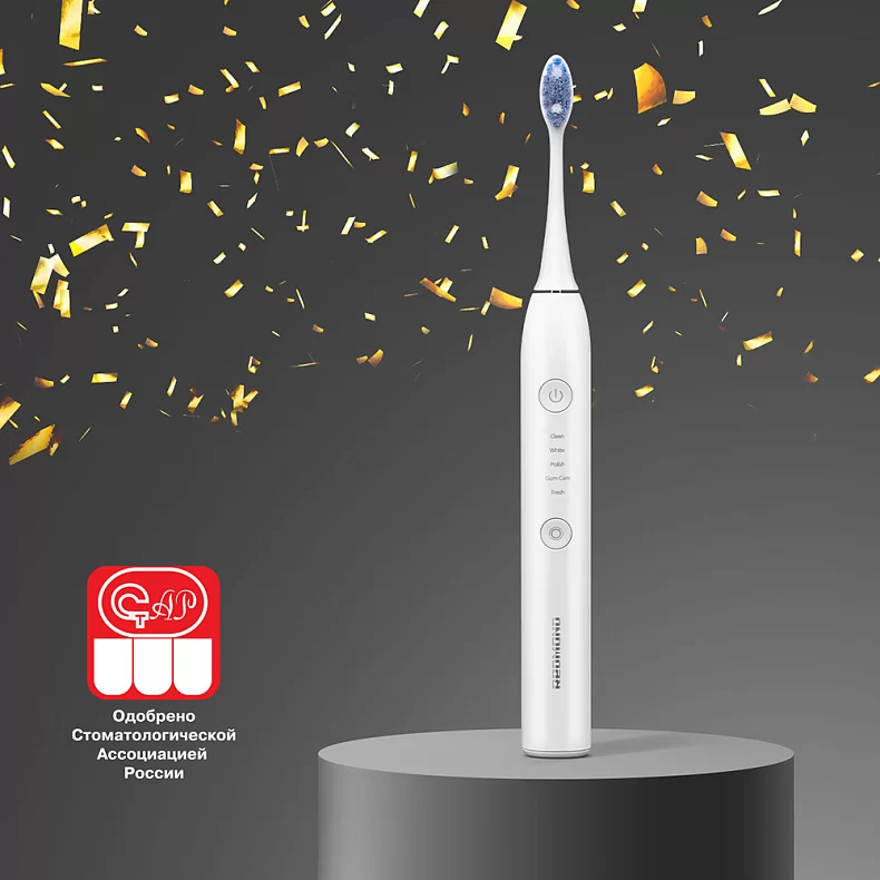 Зубная щетка электрическая Redmond TB4602, Белый-11