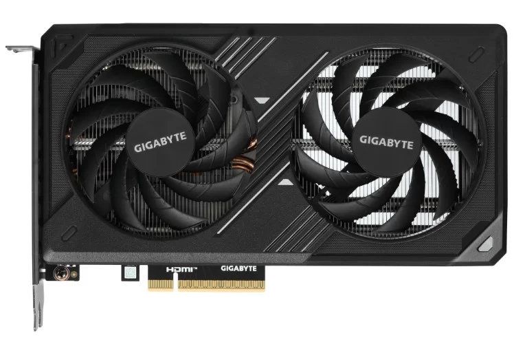 Видеокарта GIGABYTE RTX 5060 8G WINDFORCE 8GB GDDR7 2280(2497)/28000MHz 1*HDMI, 3*DisplayPort-0