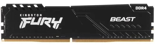 Память DDR4 8Gb 3600MHz Kingston FURY Beast Black KF436C17BB8-0