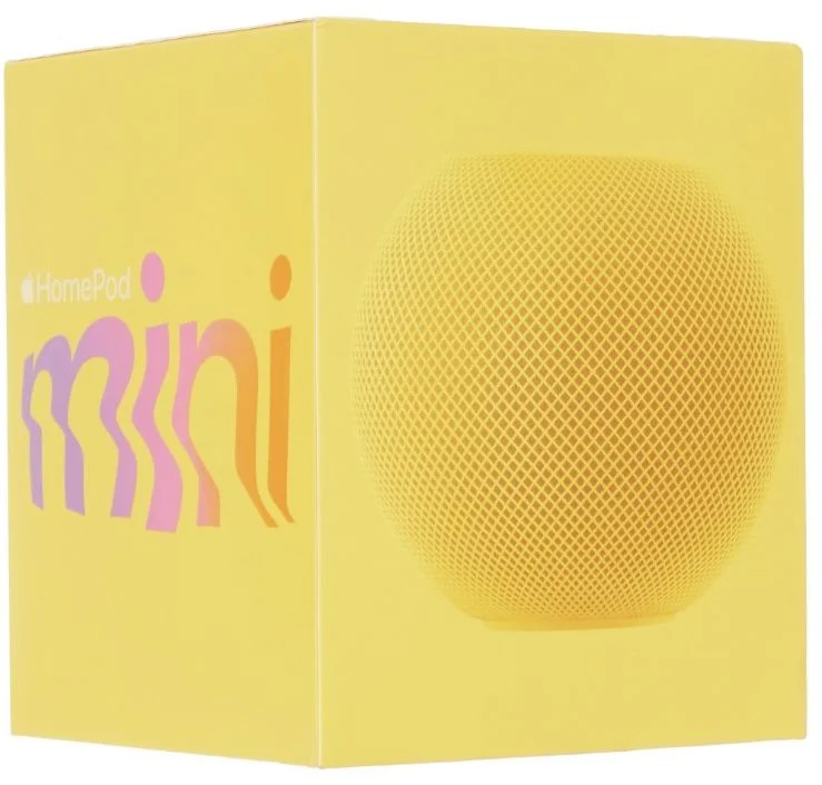 Умная колонка Apple HomePod mini, желтый-8