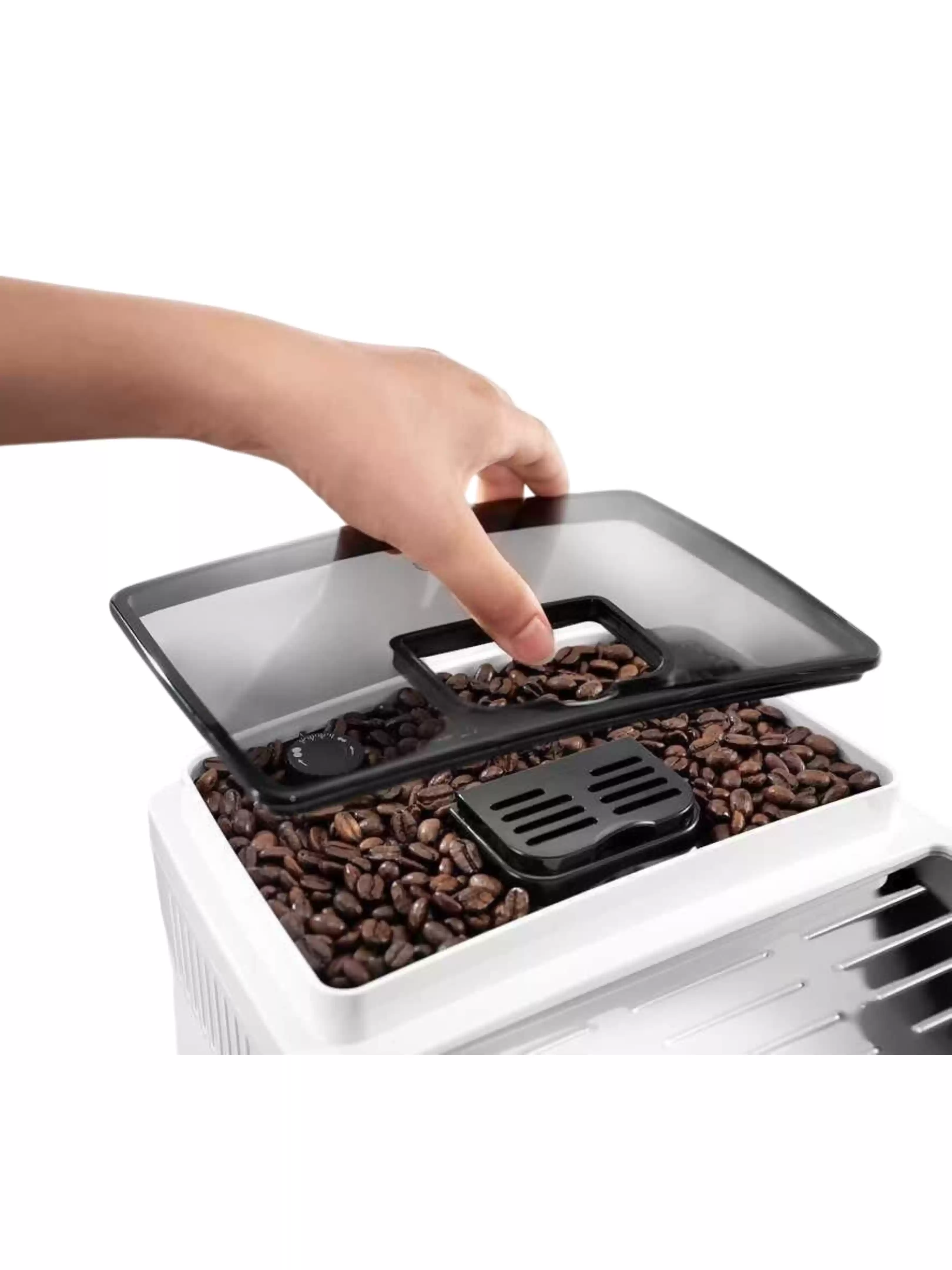 Кофемашина DeLonghi Magnifica S ECAM21.117.W (кофе зерновой, молотый/ 1450 Вт/ 1.8 л/ капучинатор/ 2 напитка)-6