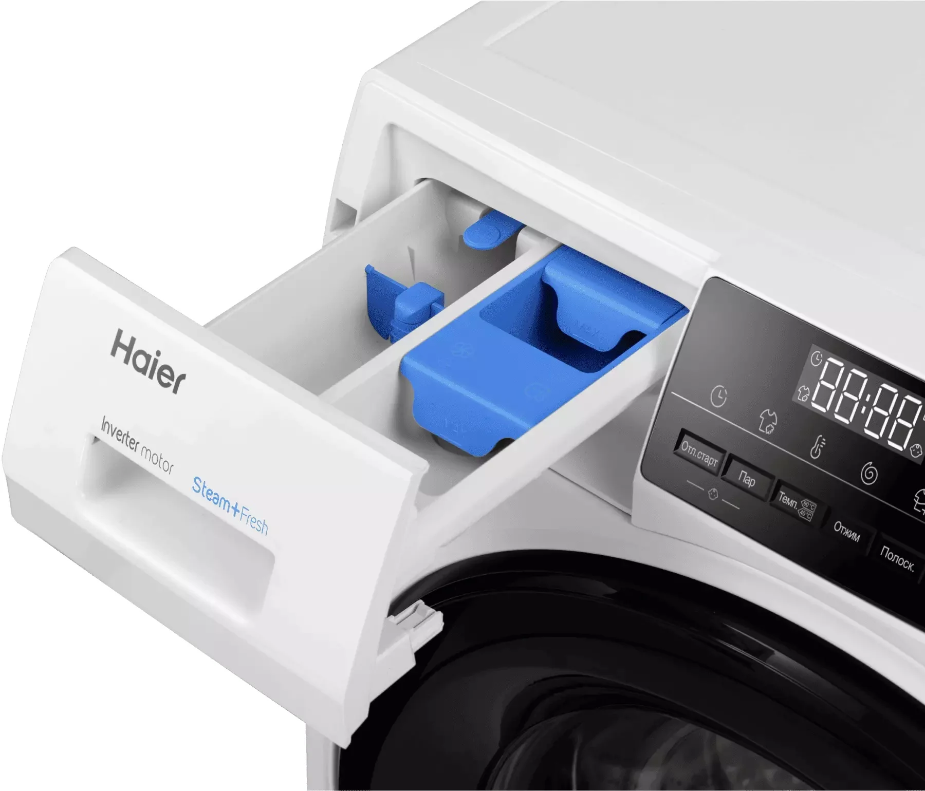 Стиральная машина Haier HW90-BP14929B (58,3 см / 9кг / 1400об / пар / Smart Dual Spray / Invertor / A+++)-4