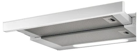 Вытяжка телескопическая Elica Elite 14 Lux WH/A/60 (650 м³/ч / 121 Вт / LED освещение 2x3 Вт / ширина - 59.8 см / белая)-0