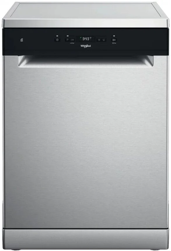 Машина посудомоечная отдельностоящая 60 см Whirlpool W2F HD624 X (14 комплектов / 2 полки / Расход воды - 9,5 л / FlexiSpace / A++ / Нерж.сталь)-0