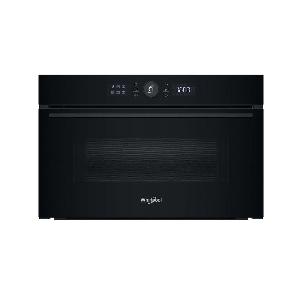 Микроволновая печь встраиваемая Whirlpool WMD54MB (Чёрное стекло / 31 литр / ширина - 59,5 см / 1000 Вт / Гриль - 800 Вт / JetDefrost 3D)-0