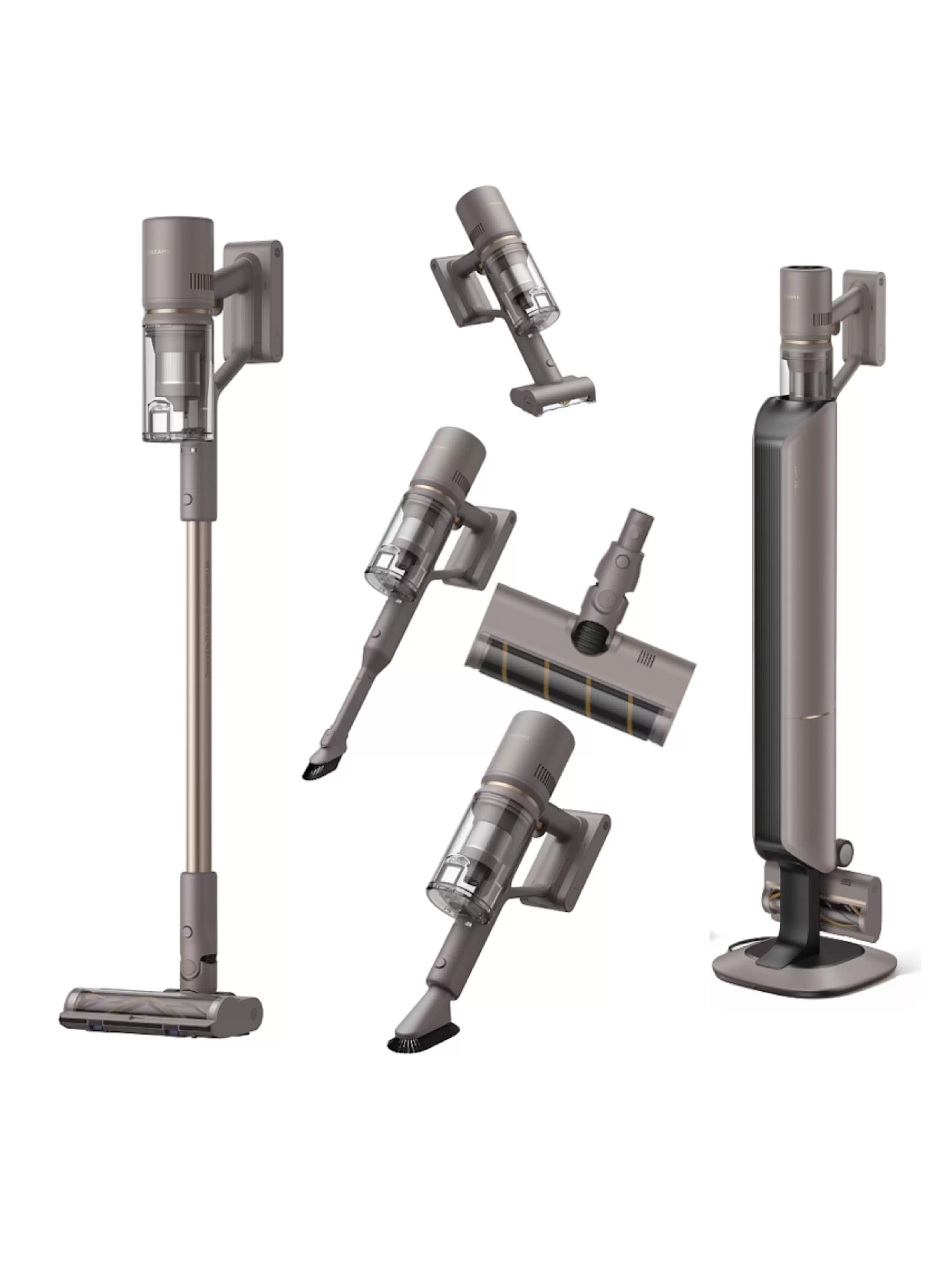 Пылесос вертикальный Dreame Z10 Station (481 Вт, контейнер 0.5 л), серый-5