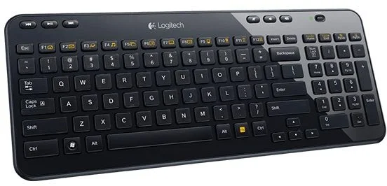 Беспроводная клавиатура Logitech K360, (Полноразмерная), Только английские буквы, Черная-0