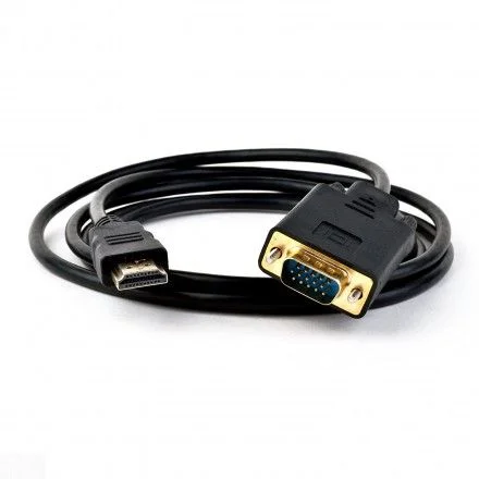 Кабель-переходник HDMI - VGA KS-is (KS-441), длина - 1.8 метра-0