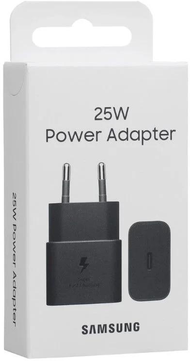 Сетевое зарядное устройство Samsung EP-T2510NBEGEU, (Type-C/25W/3A/PD), Черное-0