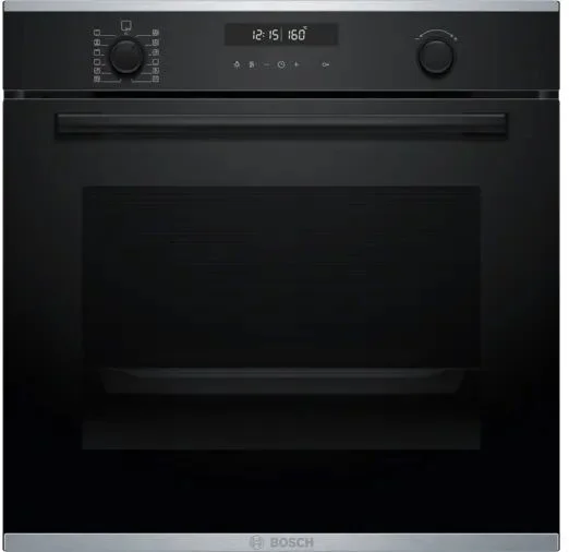 Духовой шкаф Bosch HBG2780B0 (Serie6 / 71 л / до 275 °C / чёрное стекло / Гриль / Телескоп. напр. (x1) / Пиролиз / AutoPilot 30 / SoftClose / A)-0