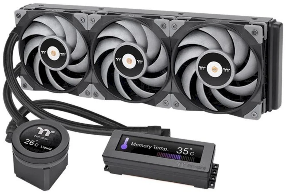 Водяное охлаждение Thermaltake Floe Ultra 360 RGB All-In-One Liquid Cooler Soc-1700/AM5/AM4/1151/1200 -0