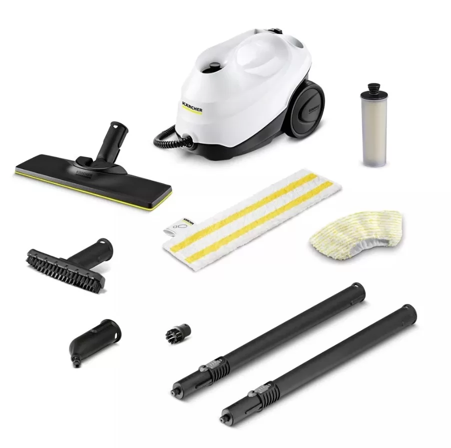 Пароочиститель Karcher SC 3 Easyfix (напольный/ 1900 Вт/ бак - 1000 мл, 40 г/мин/ 3.5 Бар)-0