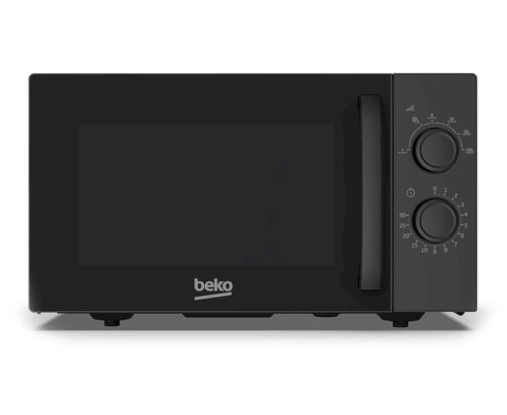Микроволновая печь Beko MOF23300B (23 л, 900 Вт, поворотные переключатели, черный)-0