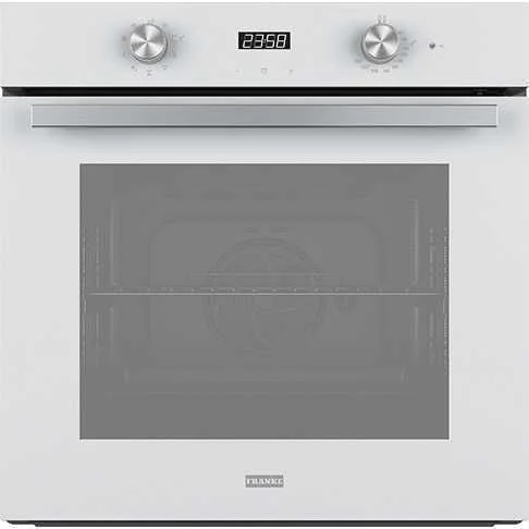 Духовой шкаф Franke FSM 86 H WH (71 л / до 250°C / белое стекло / Боковые напр. / AquaClean / SoftClose / Cool door / A)-0