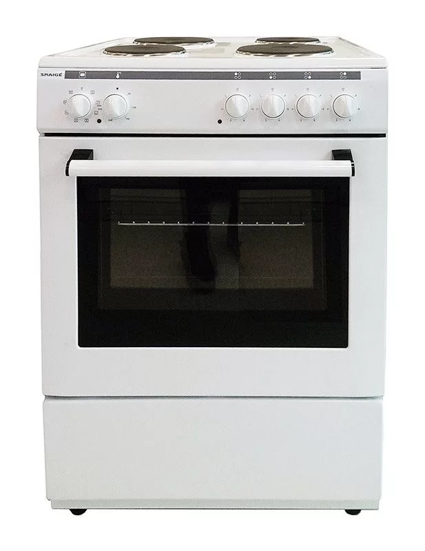 Плита электрическая Snaige SEM50-8R (Белая / духовка - 48 л)-0