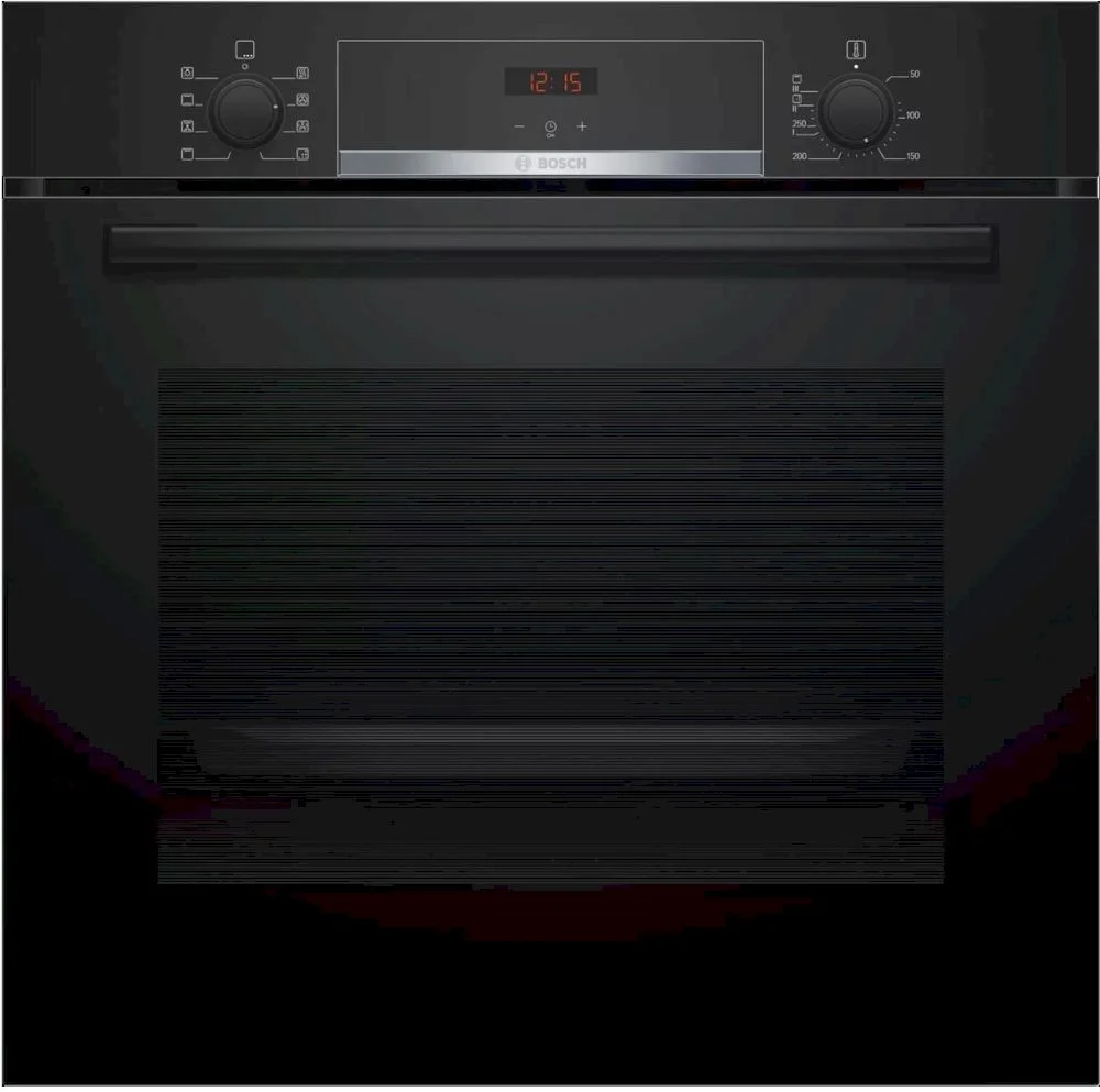 Духовой шкаф Bosch HBA553BA0 (Serie4 / 71 л / до 275 °C / Чёрное стекло / Гриль / EcoClean Direct / A)-2
