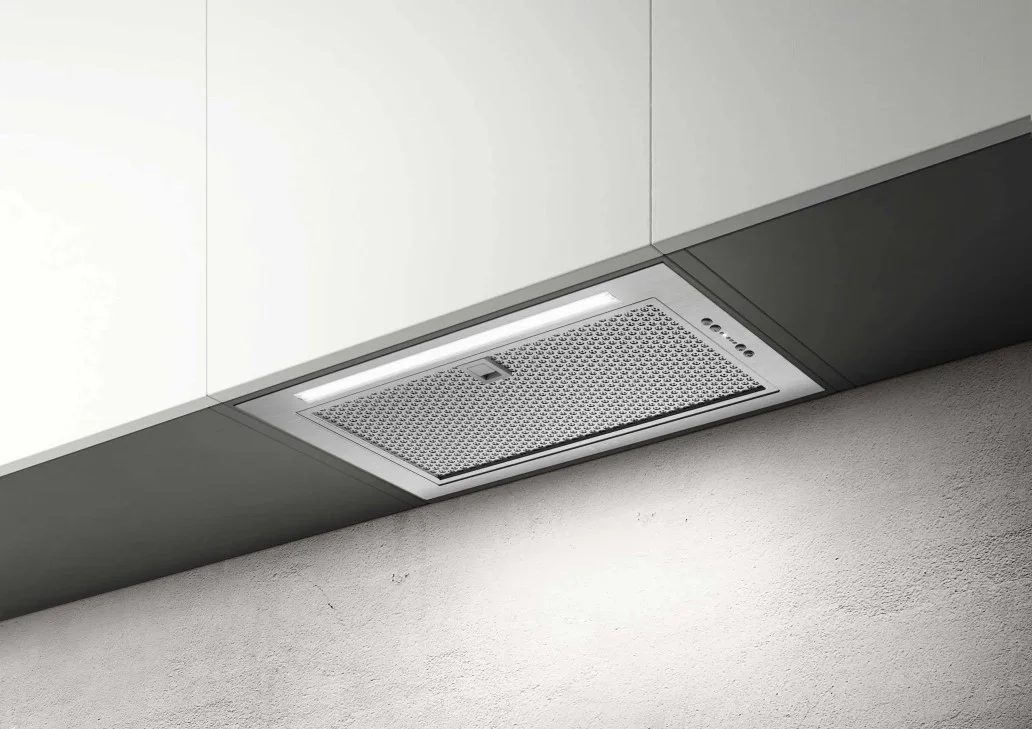 Вытяжка полновстраиваемая Elica FOLD S IX/A/52 (1300 м³/ч / 257 Вт / LED освещение 2x7 Вт / ширина - 52 см / нерж. сталь)-2