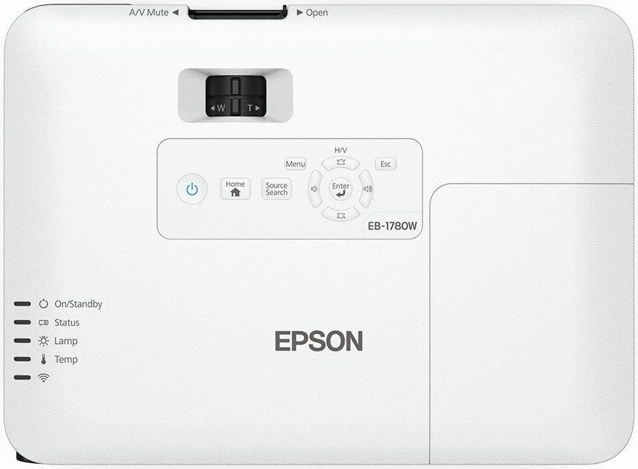 Проектор Epson EB-1780W 3LCD| ANSI 3000 люмен | 1280x800 | 10 000: 1 | WiFi | розетка UK-3