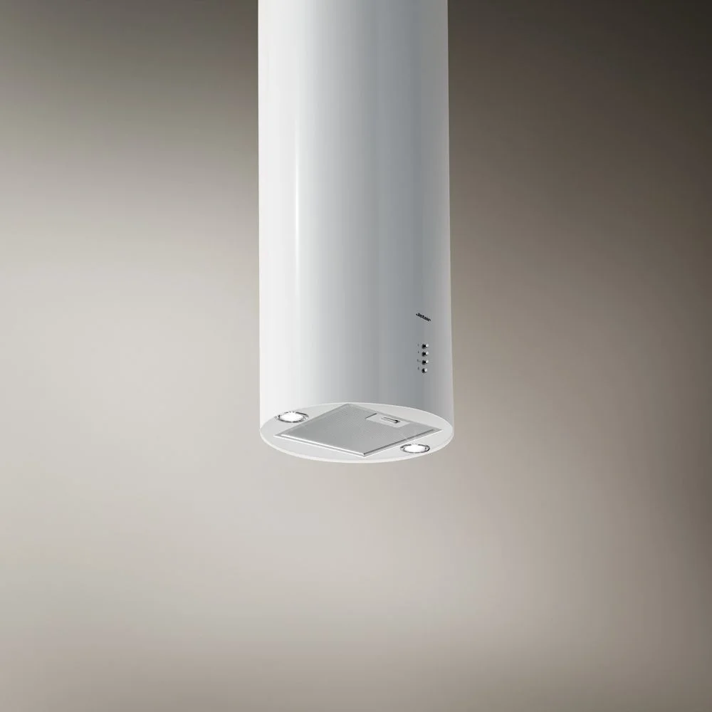 Вытяжка островная JET AIR PIPE ISLAND WH/A/43 (1200 м³/ч / 250 Вт / LED освещение 2 x 3 Вт / ширина - 43 см / Белый)-0