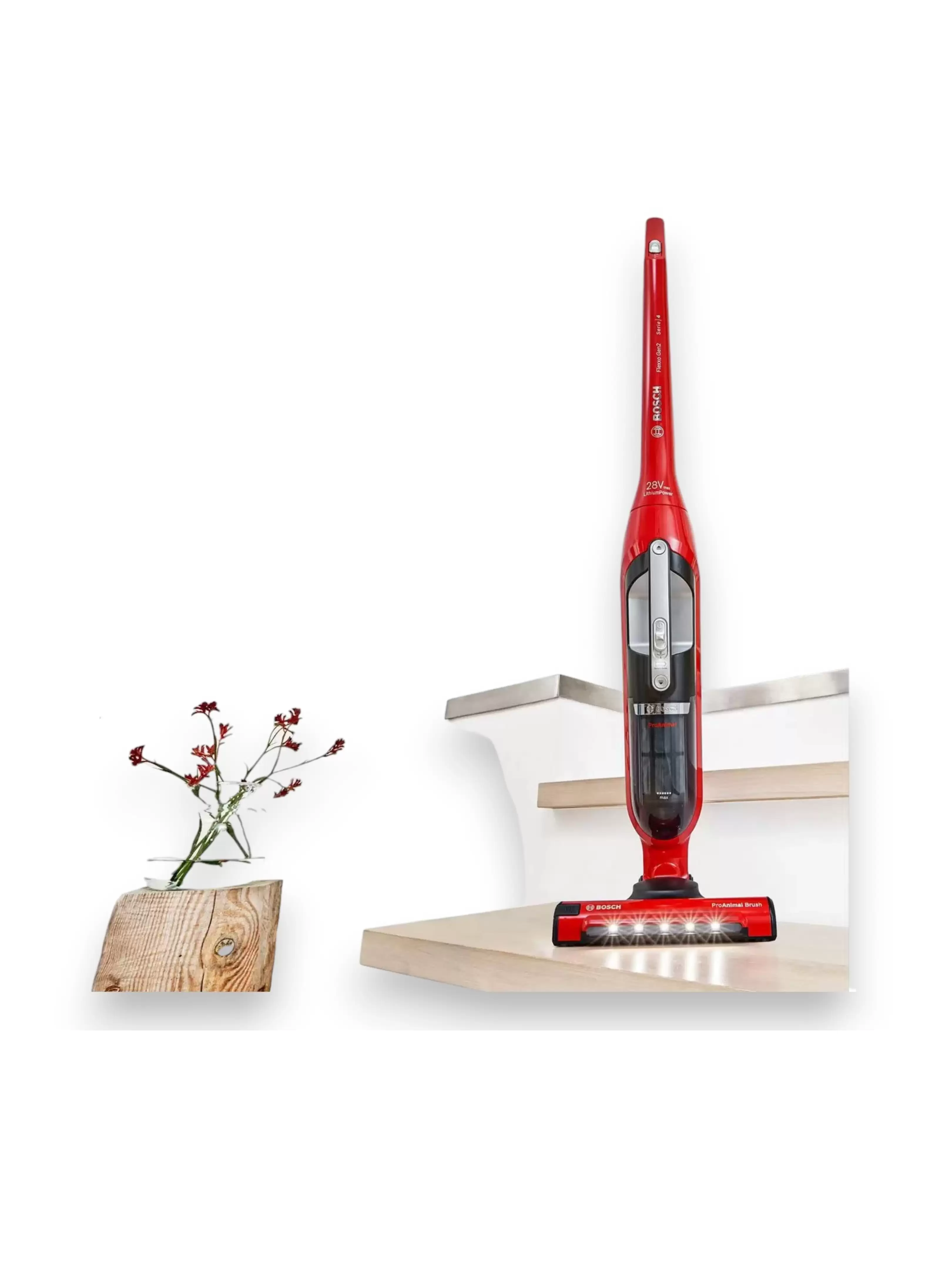 Пылесос вертикальный Bosch Flexxo Gen2 ProAnimal BBH3ZOO28 (контейнер 0,4л, аккумулятор Li-Ion, время работы до 55 мин.)-5
