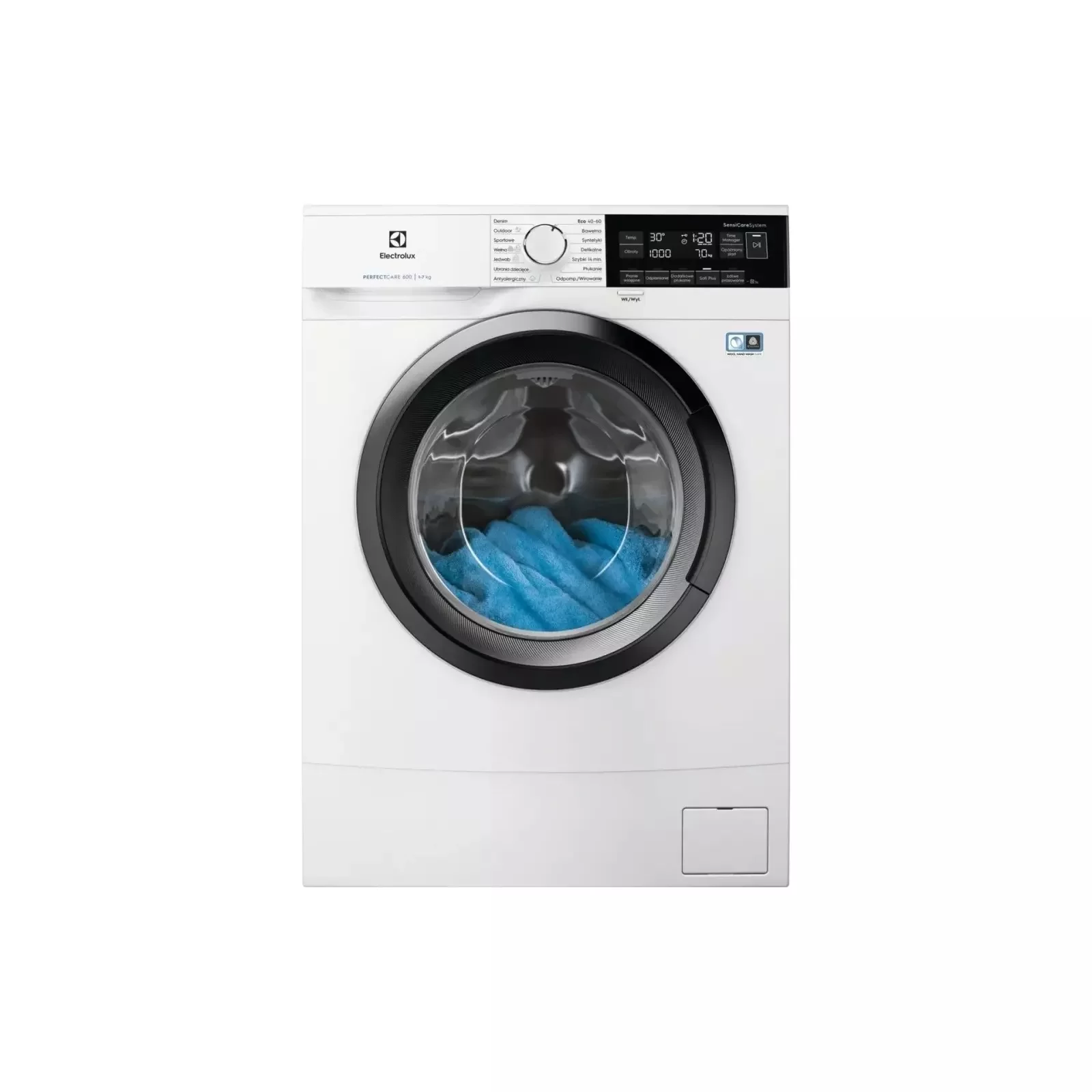 Стиральная машина Electrolux EWS6307BE (PerfectCare 600 / 44.9-48,2см / 7кг / 1000об / SoftPlus / Eco TimeManager / А+++)-0