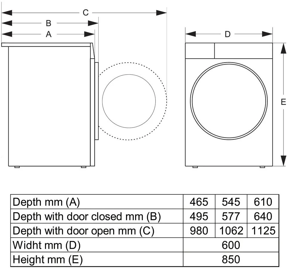 Стиральная машина Gorenje WGPNEI84A1SW (Essential / 52-54,5 см / 8кг / 1400об / пар / Wi-Fi / А+++)-9