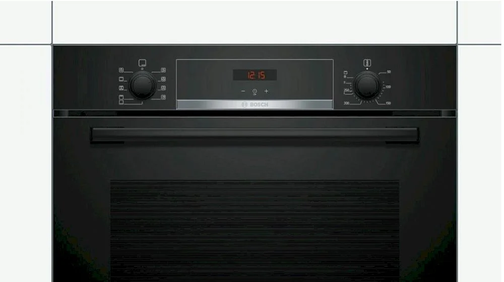 Духовой шкаф Bosch HBA534EB0 (Serie4 / 71 л / до 275 °C / Чёрное стекло / Гриль / съемные направляющие / EcoClean (задняя стенка) / A)-2