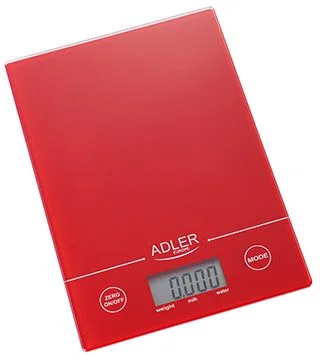 Весы кухонные Adler AD 3138 r (электронные/ платформа/ предел 5 кг/ точность 1 г/ тарокомпенсация)-0