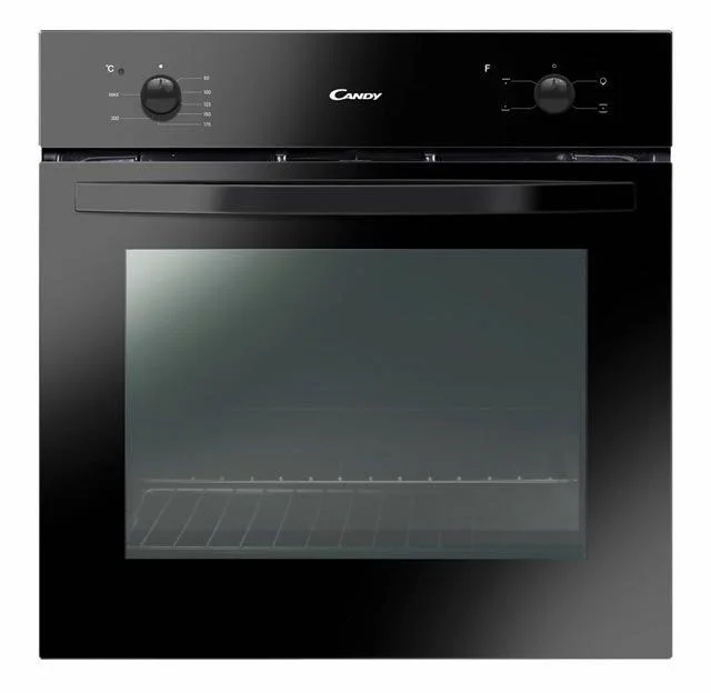 Духовой шкаф Candy FCS100N (Smart / 71 л / до 245 °C / Чёрный, эмаль / Гриль / Рельефные направляющие / A)-1