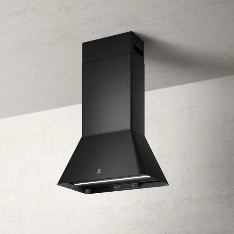Вытяжка островная Elica IKONA BL MAT/A/60 (1200 м³/ч / 267 Вт / LED освещение 1 x 7 Вт / ширина - 59,8 см / Матовый чёрный)-0