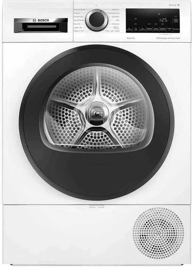 Сушильная машина с тепловым насосом Bosch WQG233DKPL (Serie6 / 64,8см / 8кг / AutoDry / EasyClean / DrainSet / AntiVibration Design / А+++)-0