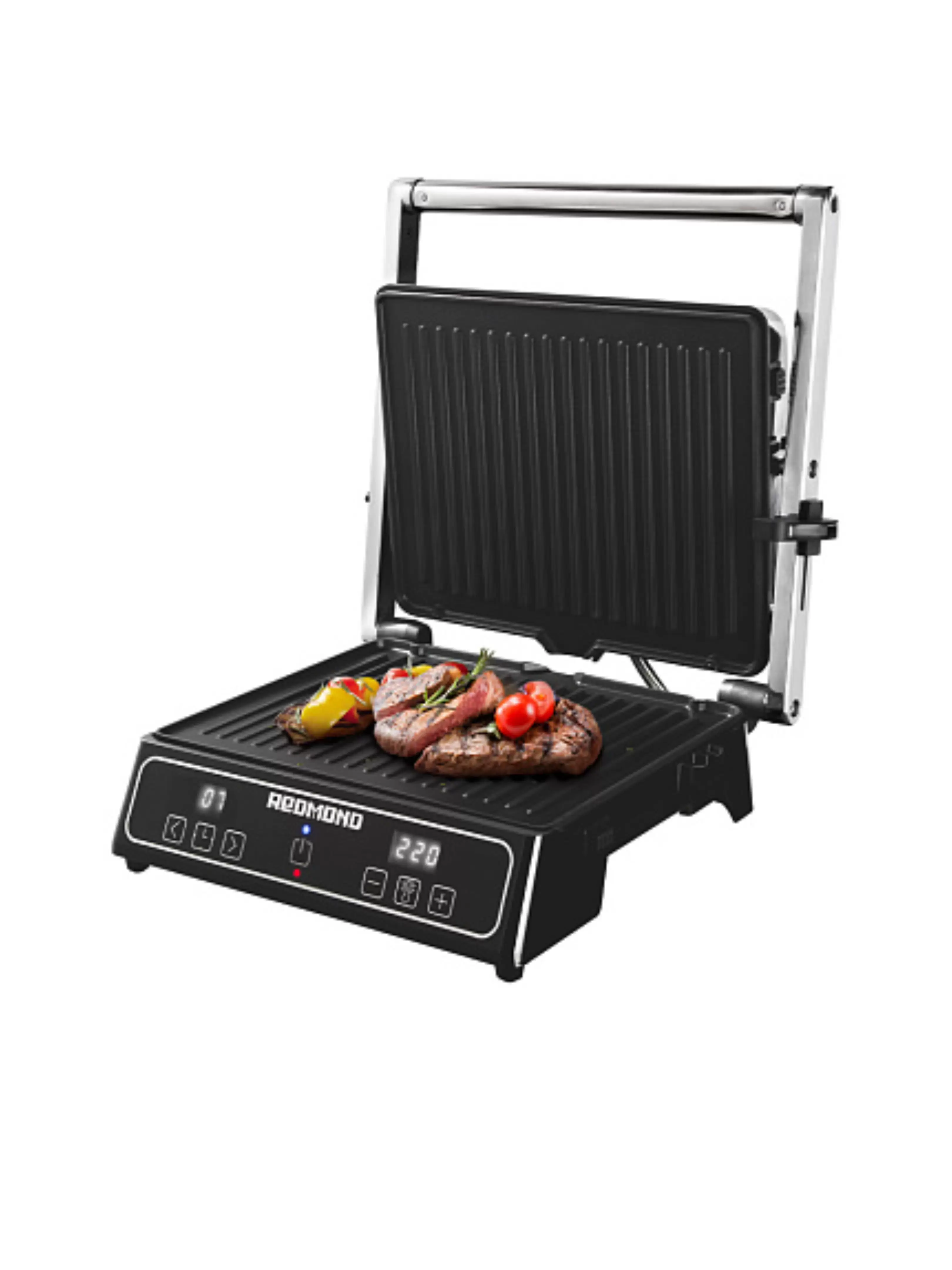 Гриль Redmond SteakMaster RGM-M809 (2000 Вт / 230°C / 28,5x22,2 см)-6