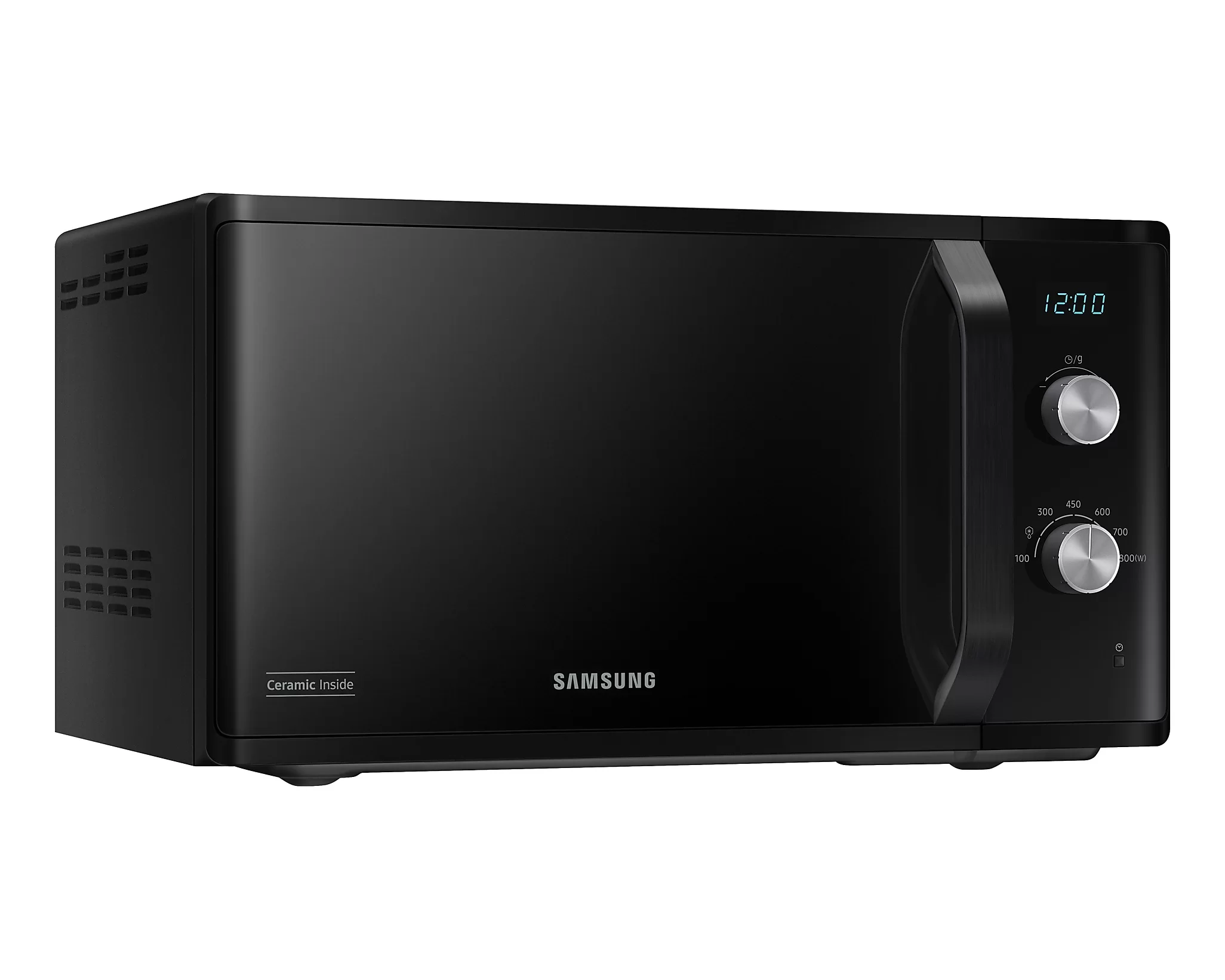 Микроволновая печь Samsung MS23K3614AK (23 л, 800 Вт, переключатели поворотный механизм, дисплей, черный)-1