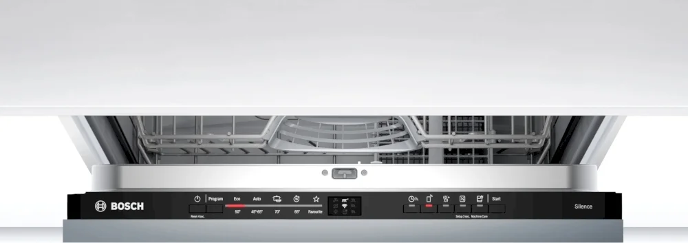 Машина посудомоечная встраиваемая 60 см Bosch SMV2ITX48E (Serie2 / 12 комплектов / 2 полки / расход воды - 9,5 л / InfoLight / Home Connect / А)-2