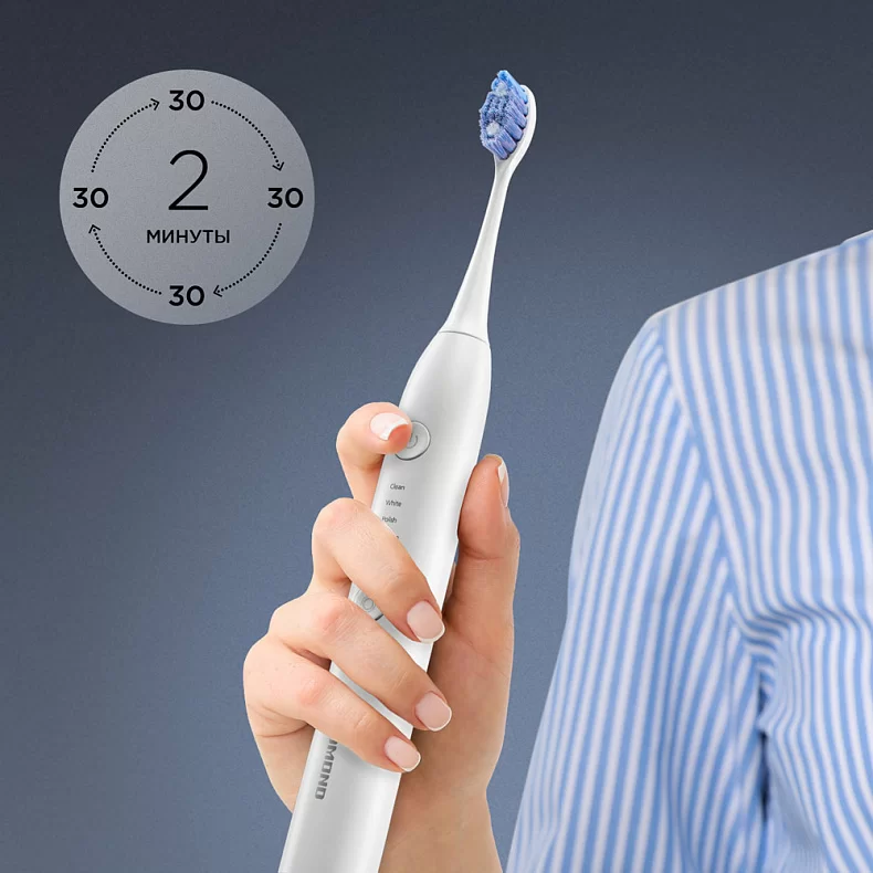 Зубная щетка электрическая Redmond TB4602, Белый-8