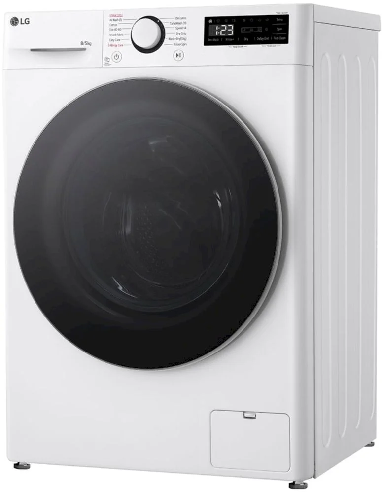 Стирально-сушильная машина LG F2DR508S1W (47.5см / 8кг / 5кг / 1200об / пар / добавление белья / AI DD / TurboWash™360 / Inverter Direct Drive / A+++)-10