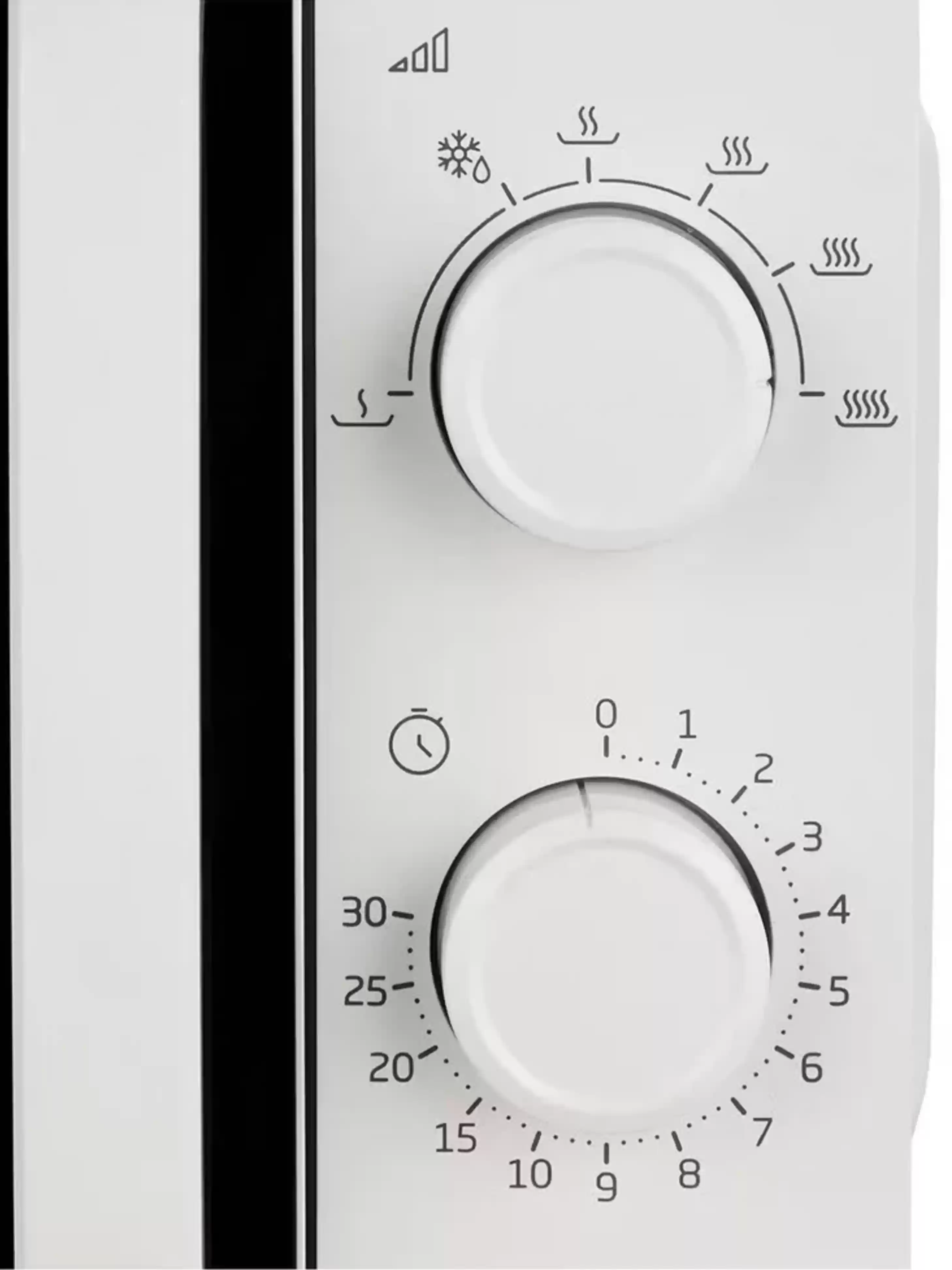 Микроволновая печь Beko MOC20100W1 (20 л, 700 Вт, поворотные переключатели, черный)-3