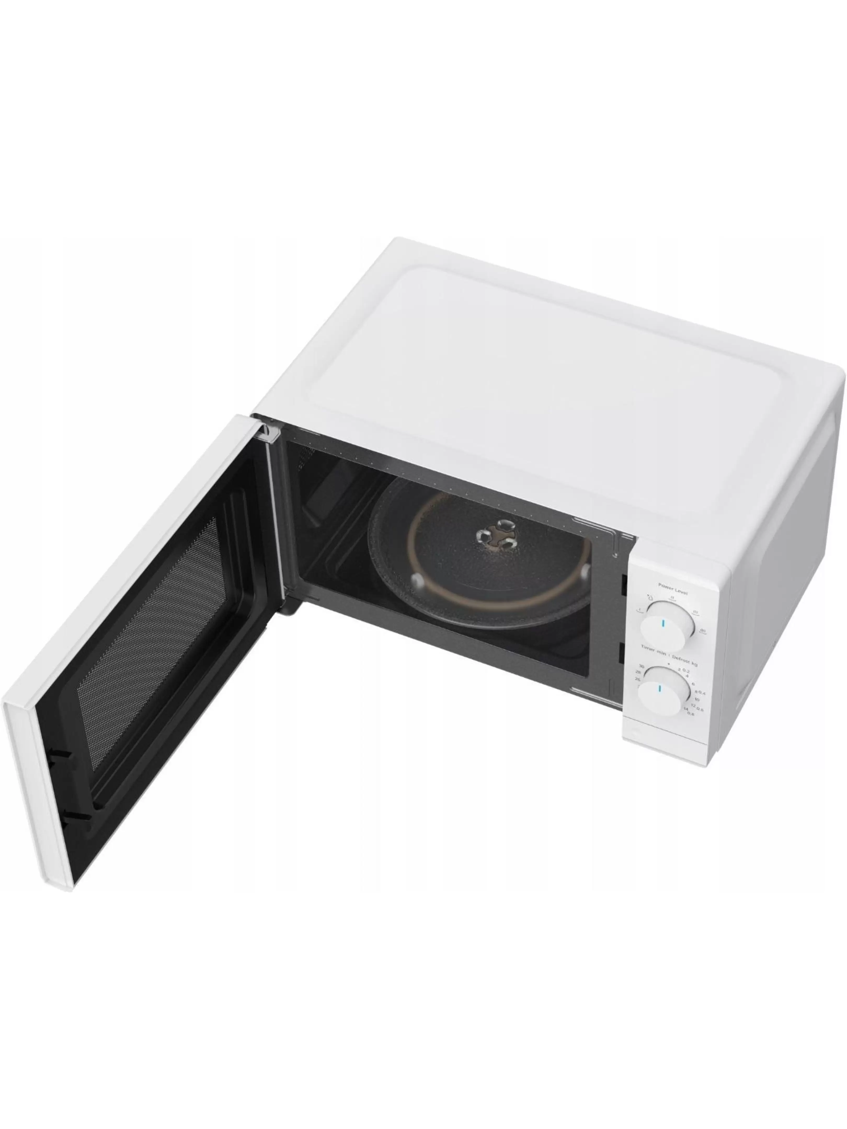 Микроволновая печь Midea MD-MP012MK-WH (19 л, 700 Вт, переключатели поворотный механизм, белый)-3