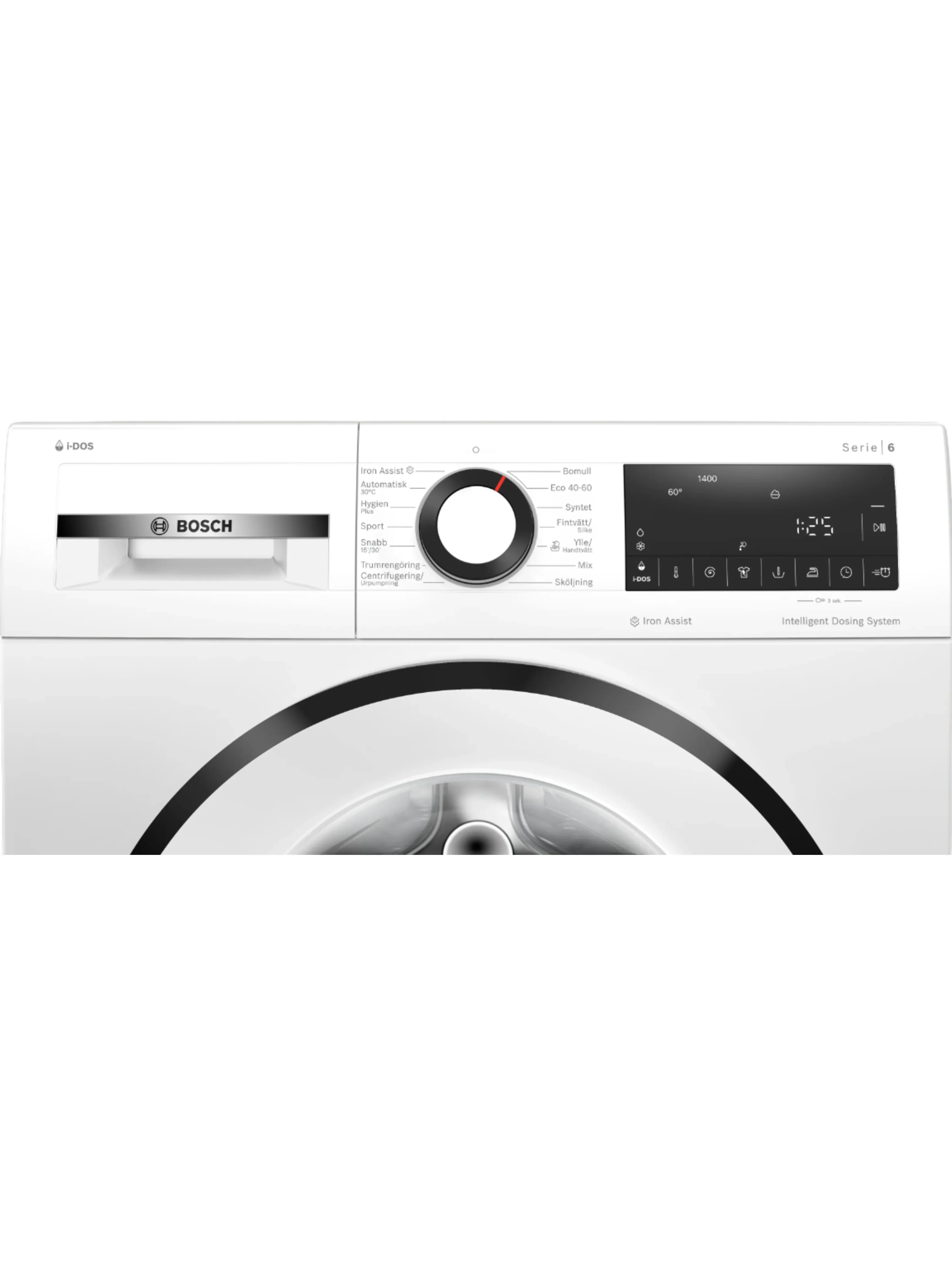 Стиральная машина Bosch WGG244FNSN (Serie6 / 59-63,6см / 9кг / 1400об / SpeedPerfect / i-Dos / IronAssist / EcoSilence Drive / PreSoaking / A+++)-3