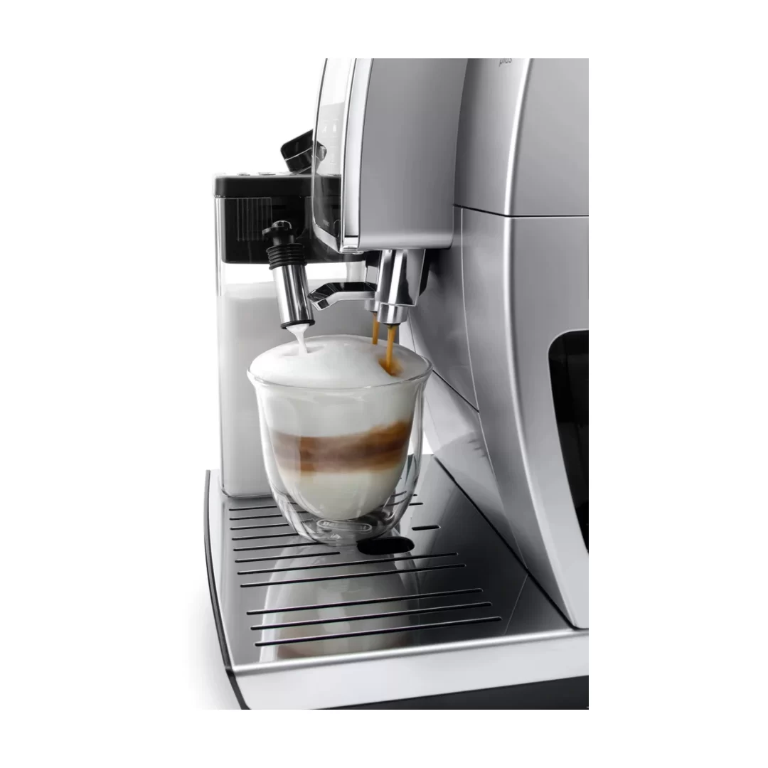 Кофемашина DeLonghi Dinamica Plus ECAM380.85.SB (кофе зерновой, молотый/ 1450 Вт/ 1.8 л/ автоматический капучинатор/ 12 напитков)-3