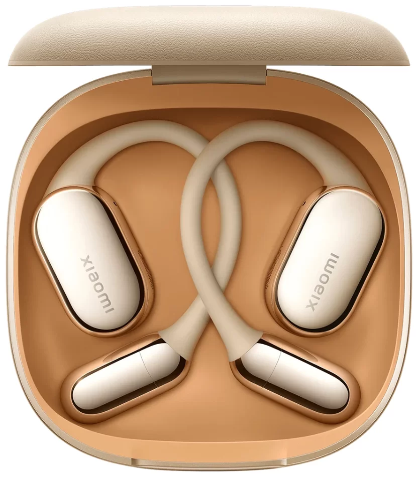 Беспроводные TWS наушники Xiaomi OpenWear Stereo Pro, золотые (BHR080FGL)-0