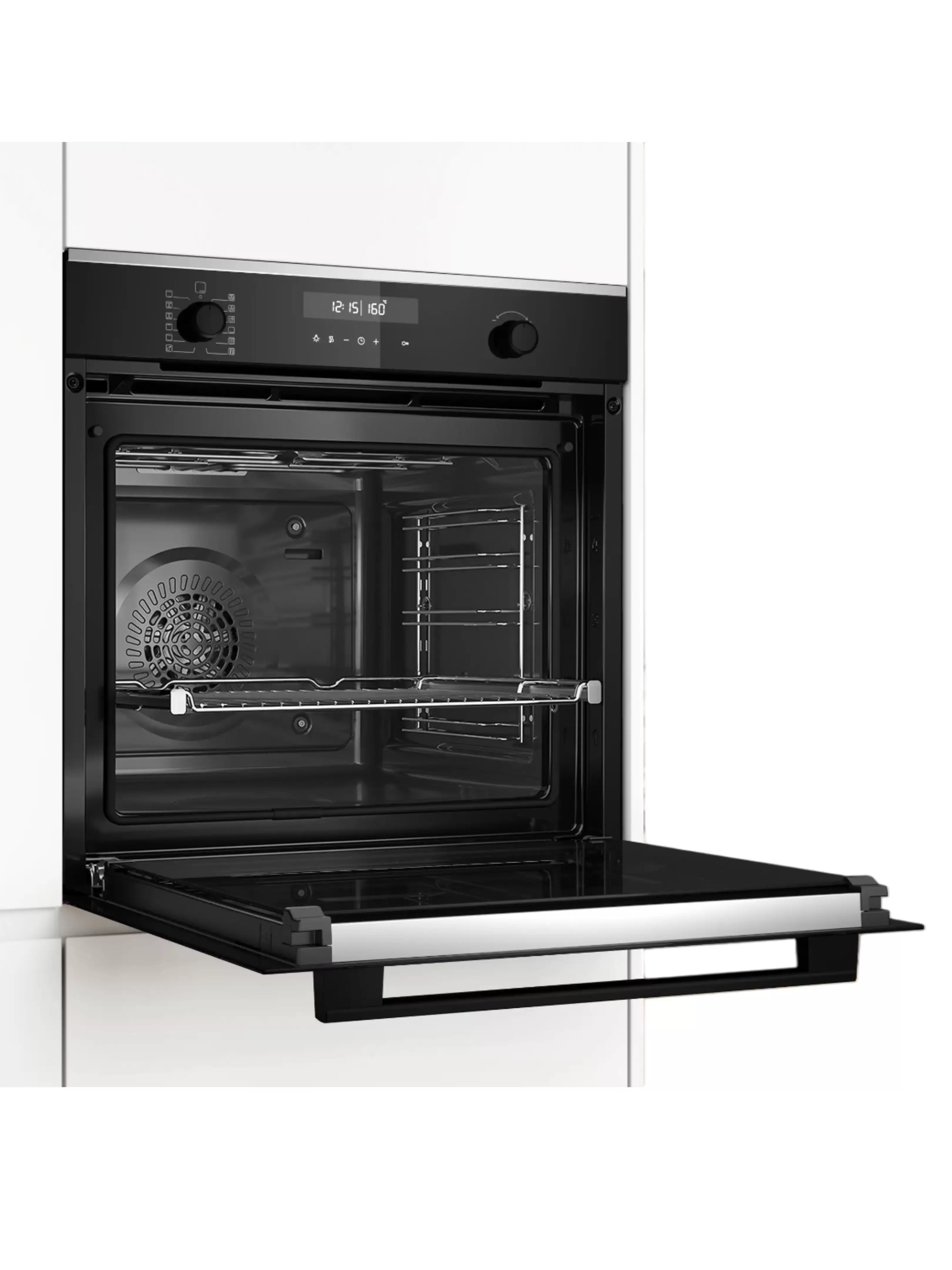 Духовой шкаф Bosch HBG278EB3 (Serie6 / 71 л / до 275 °C / чёрное стекло / Гриль / Съемные напр / Пиролиз / AutoPilot 10 / SoftClose / A)-3