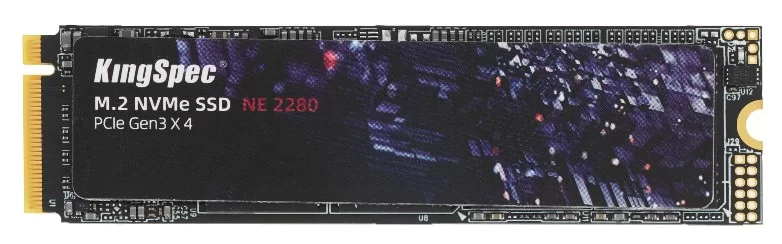 Жесткий диск SSD M.2 256GB KingSpec NE-256 2280 PCIe 3.0 x4/  R2200/W1300 Мбайт/сек TBW 174-0