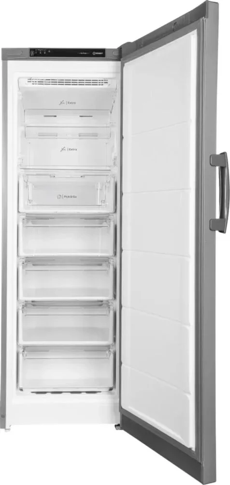 Морозильная камера Indesit DFZ 5175 G (Объем - 250 л / Высота - 175 см / А / Серый / NoFrost)-2