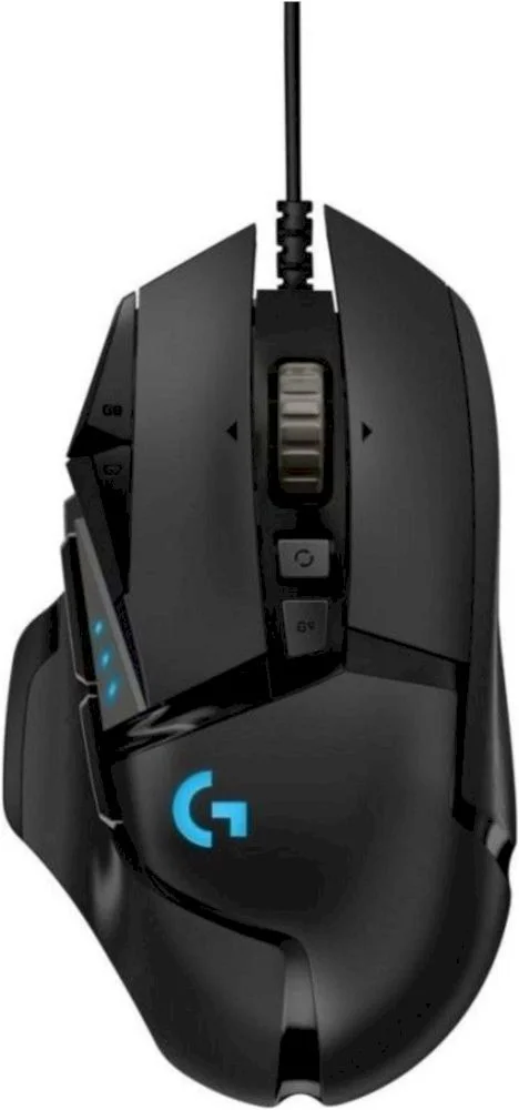 Проводная игровая мышь Logitech G502 HERO, (Проводная 2.1м/25600 dpi), Черная-2