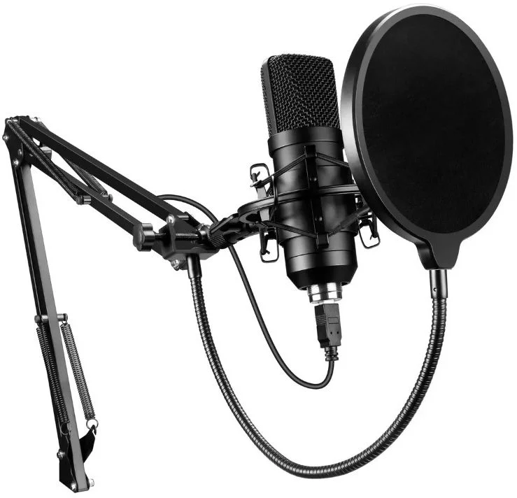 Микрофон Oklick SM-700G 2.5 м, настольный, черный-0