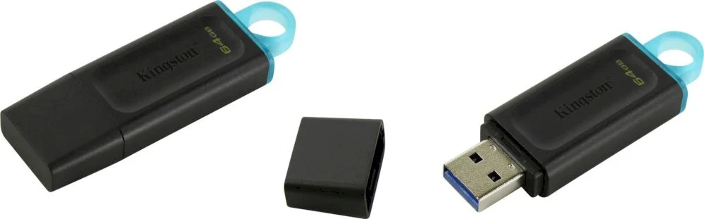 Память USB3.2 Flash Drive  64Gb Kingston DataTraveler Exodia /DTX/64GB/-0